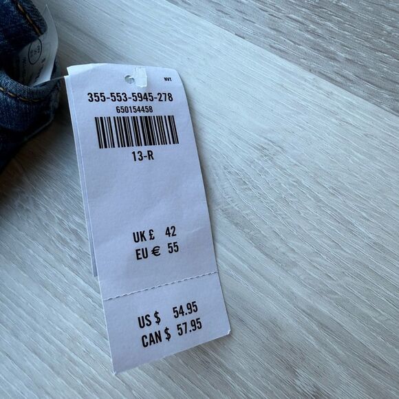 Hollister CURVY HIGH-RISE MEDIUM WASH JEAN LEGGINGS 31X28 NWT in packaging - Picture 8 of 9